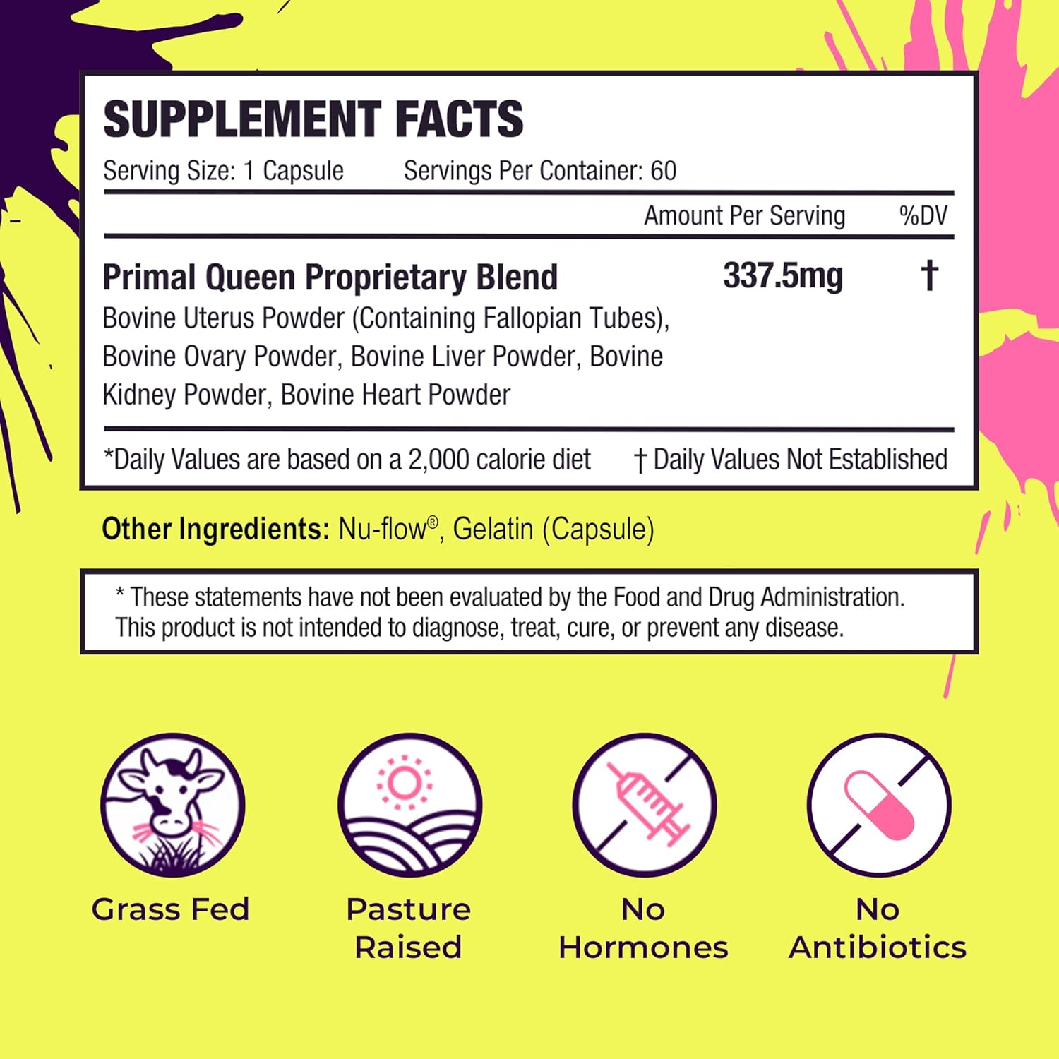 Boosts Energy for Female Primal Queen Supplement for Women Primal Queen Capsules